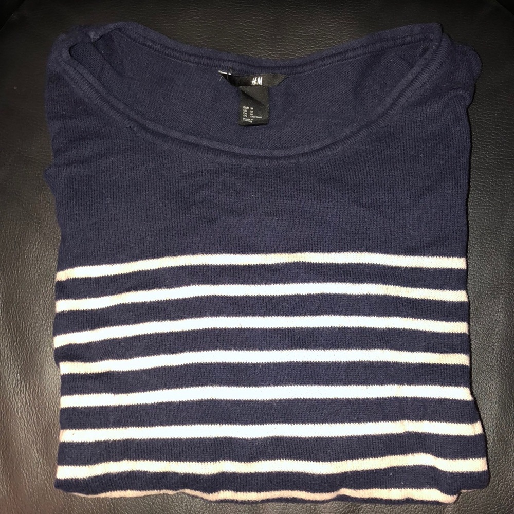 H&M striped sweater
